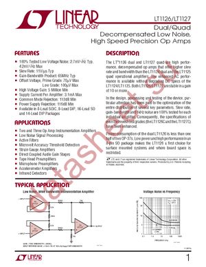 LT1126CJ8 datasheet  